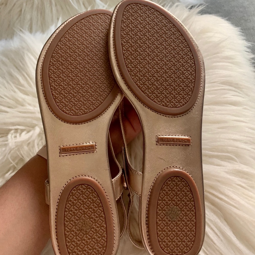 Tory Burch Champagne pink sandals - Picture 7 of 8
